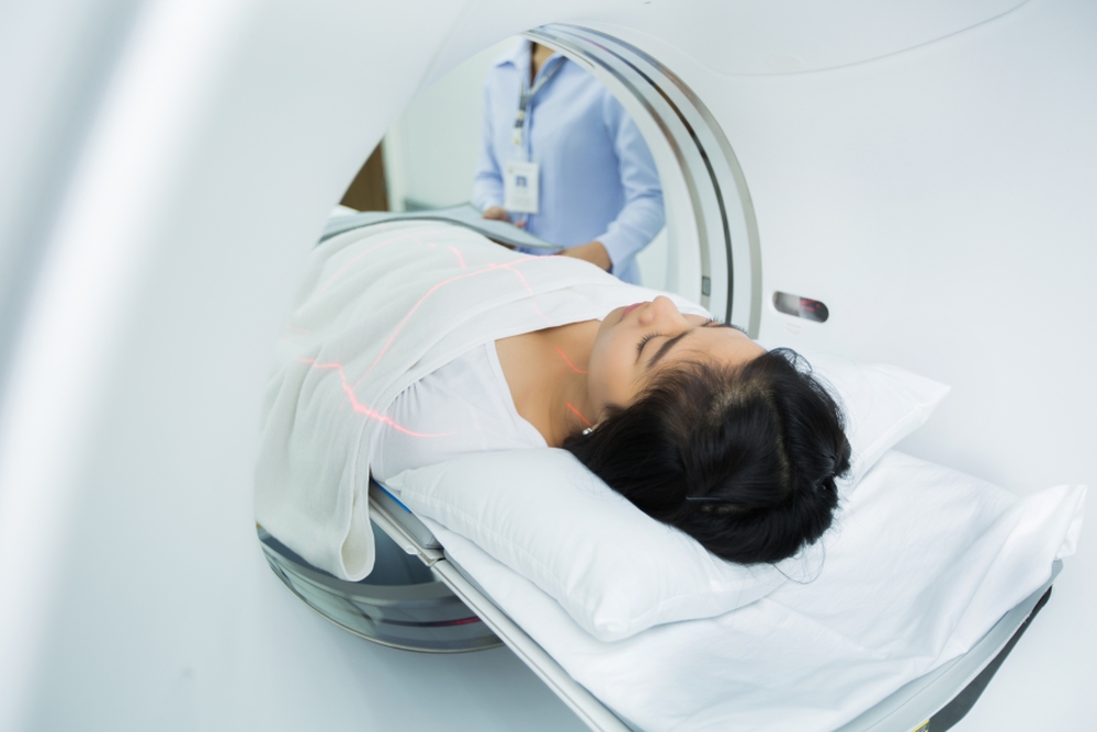 Women undergoing CT Scan at Lifescan Imaging Services